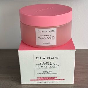 Brand New Glow Recipe Vitamin C Brightening Toner Pads